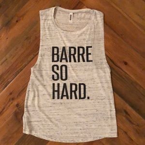 Barre Muscle Tank